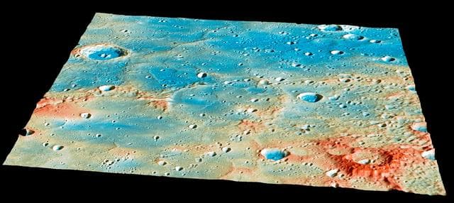 NASA image: Overview of the Impact Region
