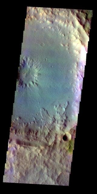 NASA image: Crater - False Color
