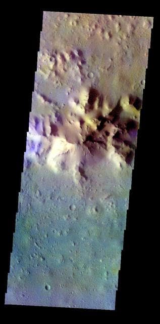 NASA image: Crater - False Color