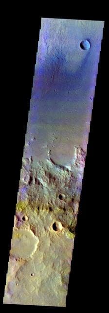 NASA image: Crater - False Color