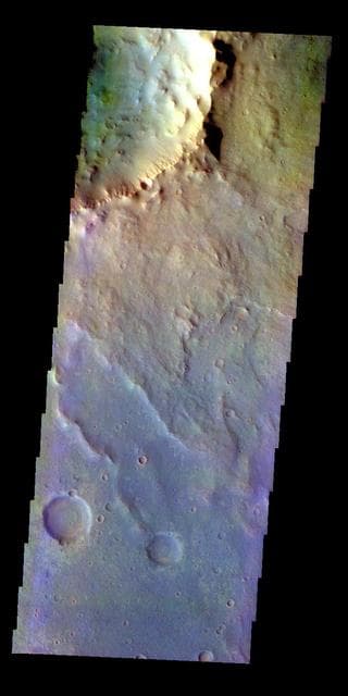 NASA image: Crater - False Color