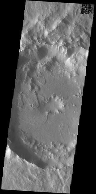 NASA image: Tugaske Crater