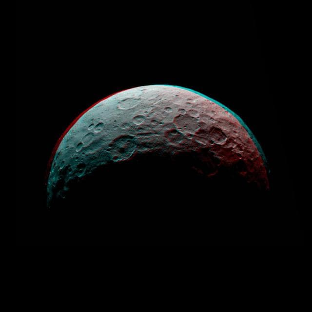 NASA image: Dawn RC3 Image 5 Anaglyph