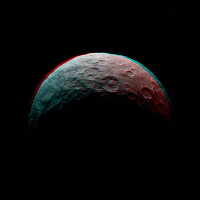 NASA image: Dawn RC3 Image 6 Anaglyph