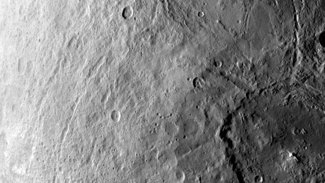 NASA image: Ceres Southern Hemisphere in Survey