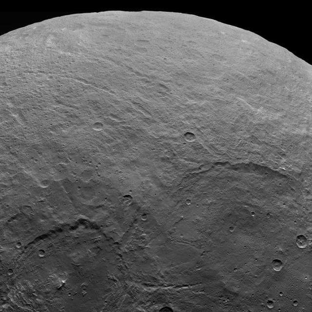 NASA image: Dawn Survey Orbit Image 9
