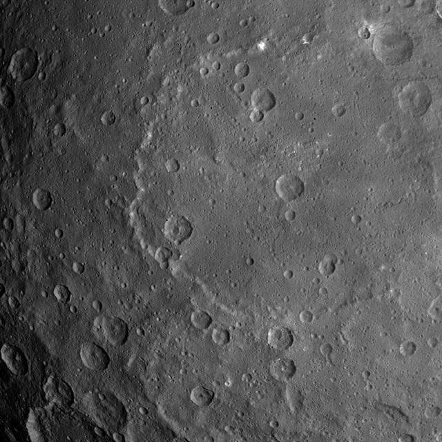 NASA image: Dawn Survey Orbit Image 28