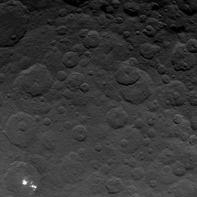 NASA image: Dawn Survey Orbit Image 35