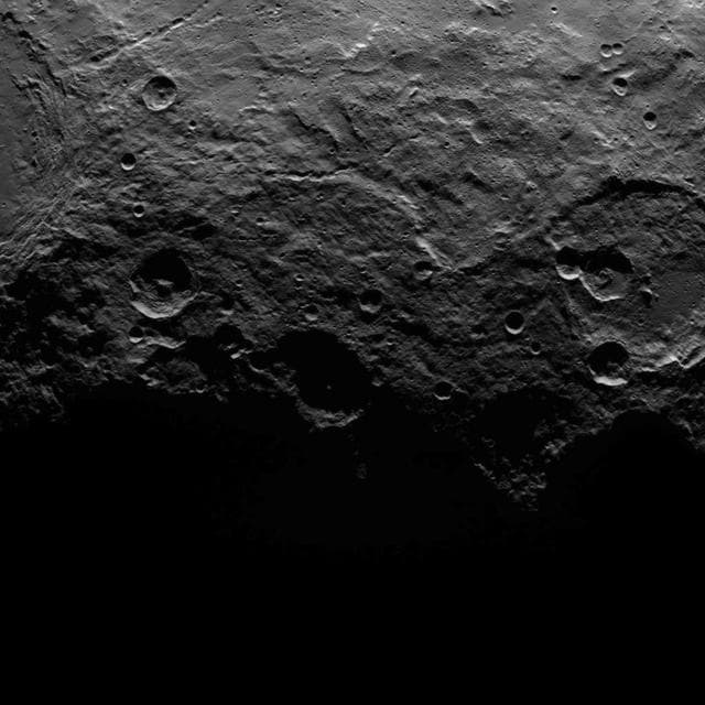 NASA image: Dawn Survey Orbit Image 43