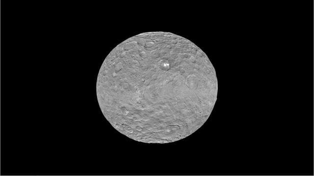 NASA image: Ceres Animations: Global View, Occator, Mountain, 3-D View