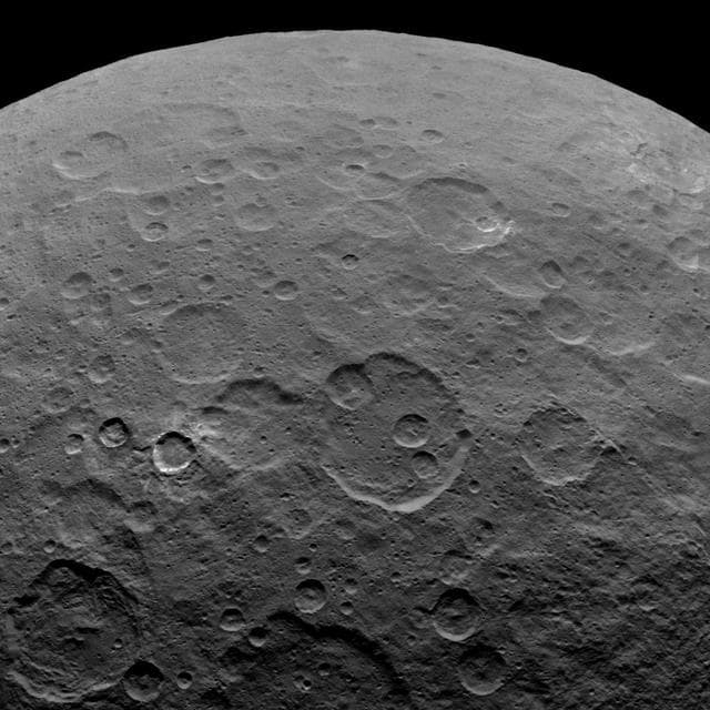 NASA image: Dawn Survey Orbit Image 48