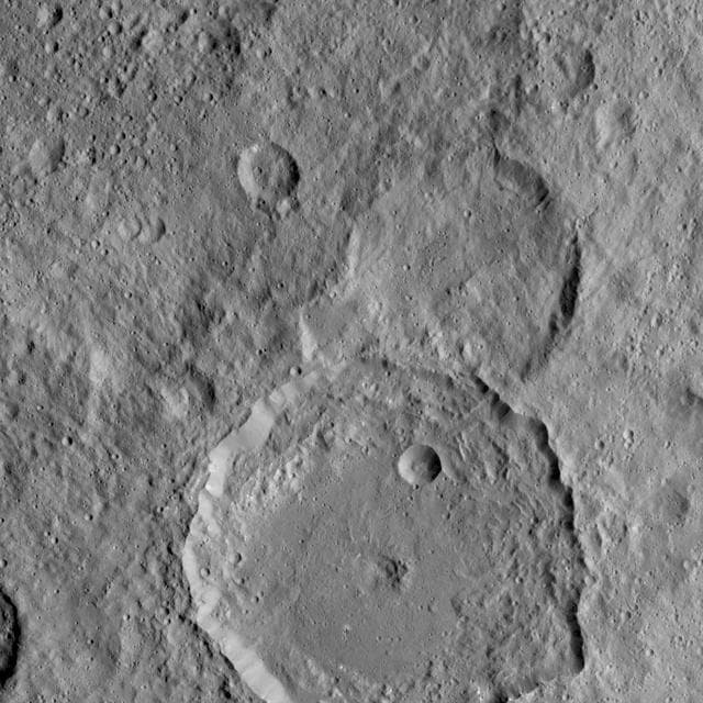 NASA image: Gaue Crater -- Ceres