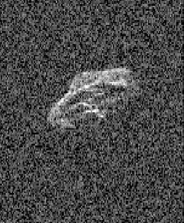 NASA image: Radar Movie of Asteroid 2011 UW158