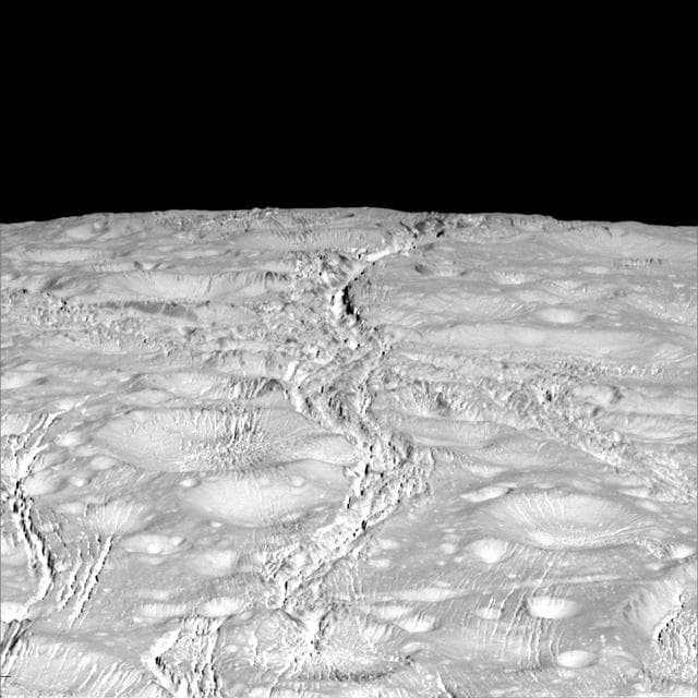 NASA image: A Fractured Pole