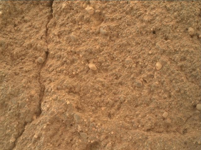 Diverse Grains in Mars Sandstone Target Big Arm