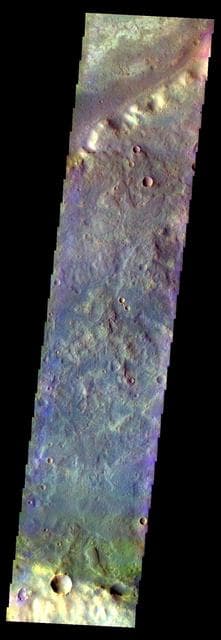 NASA image: Terra Sabaea - False Color