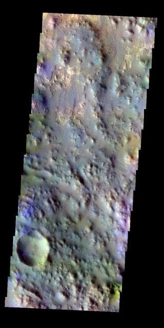 NASA image: Iani Chaos - False Color