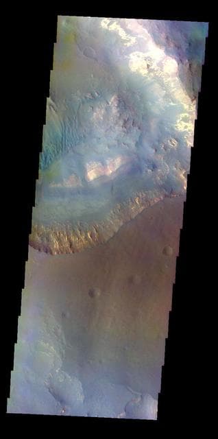 NASA image: Capri Mensa - False Color
