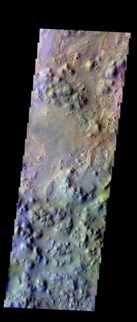 NASA image: Iani Chaos - False Color