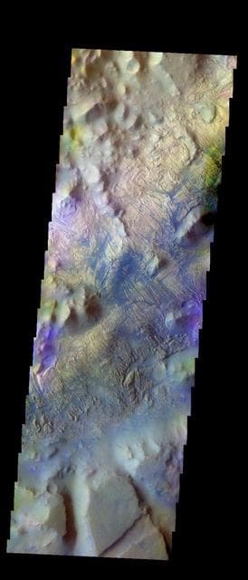 NASA image: Iani Chaos - False Color