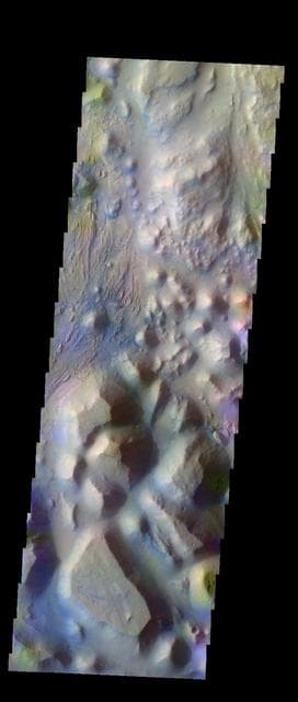 NASA image: Iani Chaos - False Color