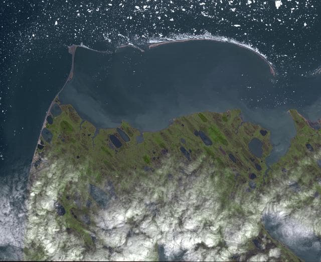 NASA image: Point Barrow, Alaska