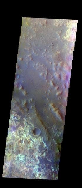 NASA image: Mawrth Valles - False Color