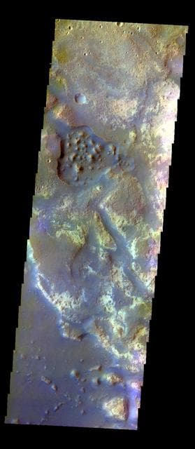 NASA image: Mawrth Vallis - False Color