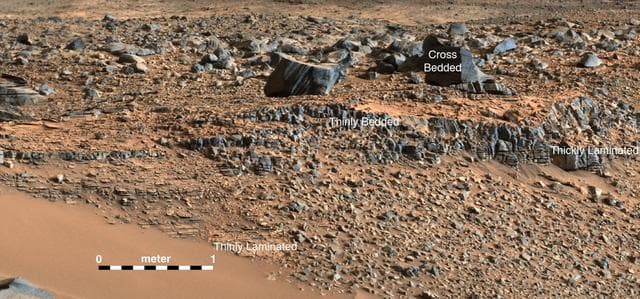 NASA image: Secrets of Hidden Valley on Mars