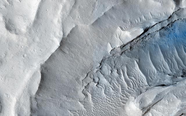 NASA image: Searching for Clinoforms in a Possible Delta