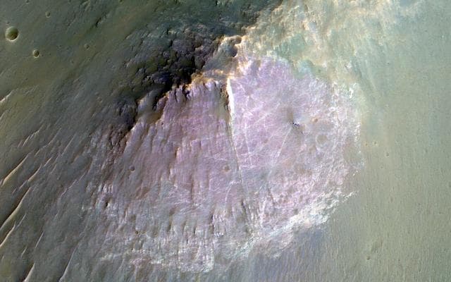 NASA image: Purple Mountain Majesty