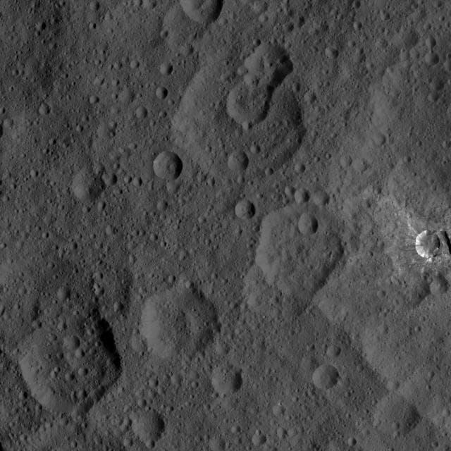NASA image: Dawn HAMO Image 5