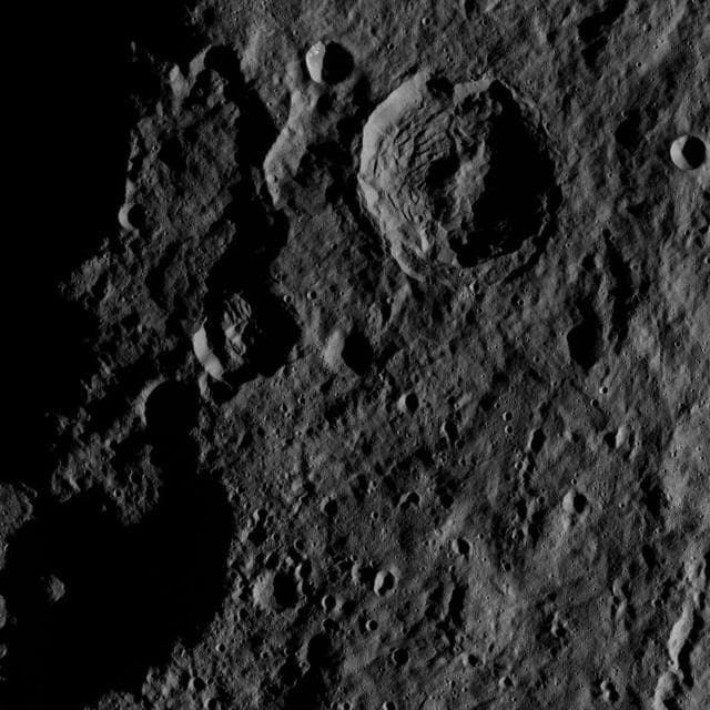 NASA image: Dawn HAMO Image 22