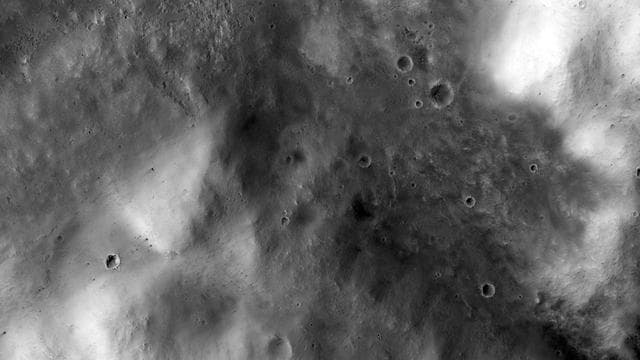 NASA image: Western Edge of Mars Marth Crater, a Movie Location