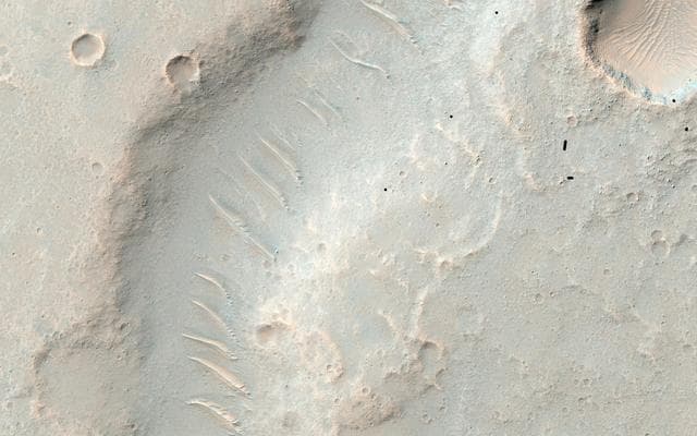 NASA image: Nested Channels near Hellas