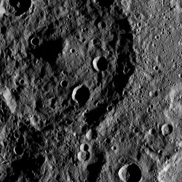 NASA image: Dawn HAMO Image 35