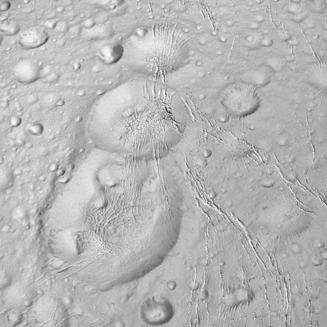 NASA image: Saturnian Snowman