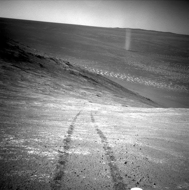 NASA image: Opportunity Devilish View from on High