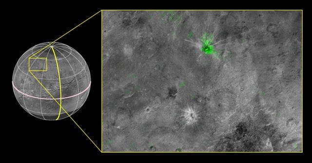 The Youngest Crater on Charon?