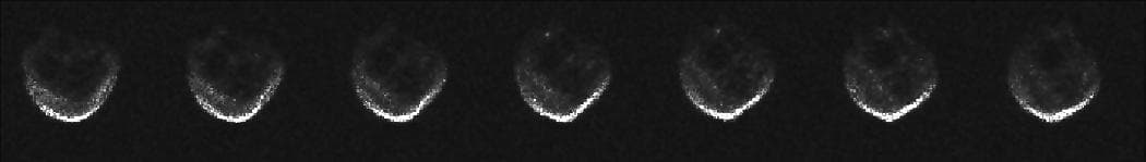 NASA image: First Radar Images of Halloween Asteroid