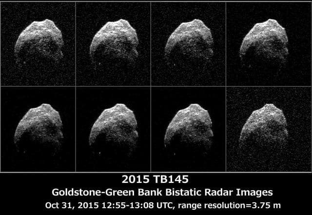 NASA image: Halloween Asteroid Rotation