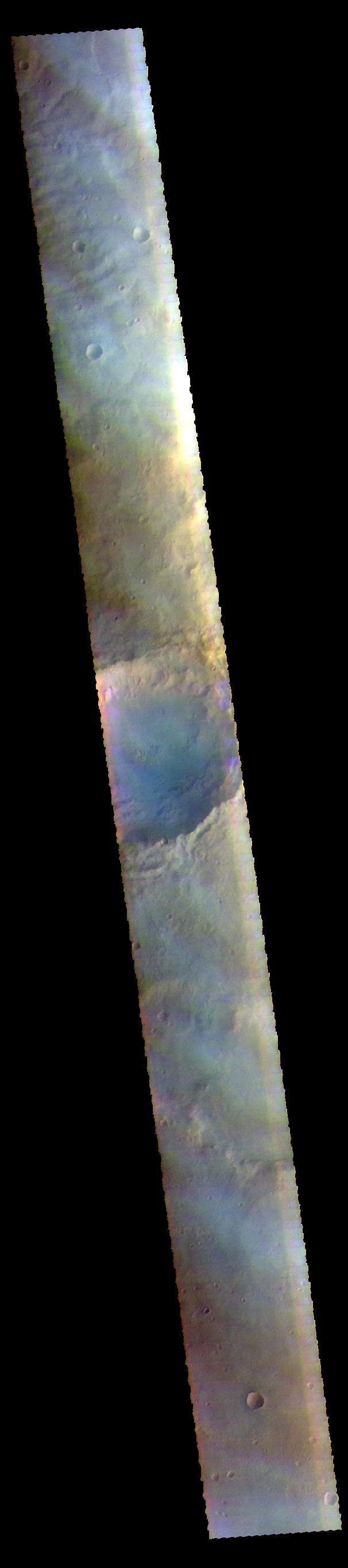 NASA image: Cloudy Day - False Color