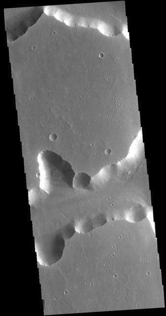 NASA image: Sacra Fossae