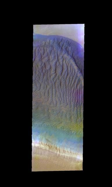 NASA image: Southern Dunes - False Color