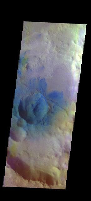 NASA image: Sand Dunes - False Color