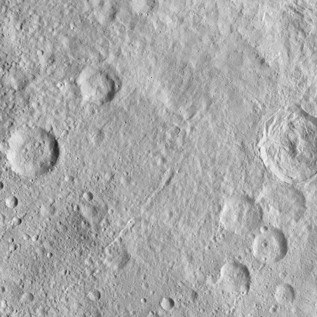 NASA image: Dawn HAMO Image 61