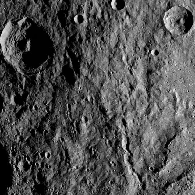 NASA image: Dawn HAMO Image 63