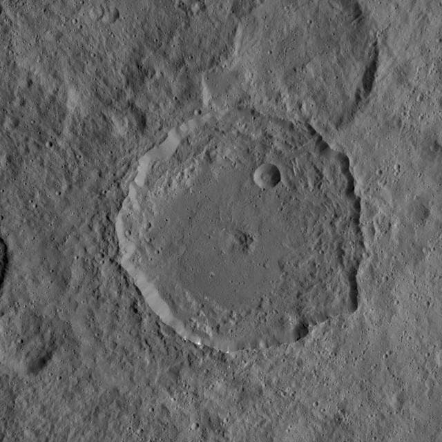NASA image: Dawn HAMO Image 76