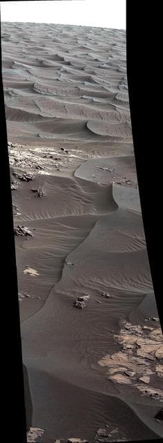 NASA image: High Dune is First Martian Dune Studied up Close
