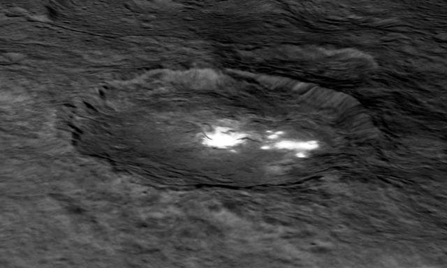 NASA image: Occator Crater in Perspective